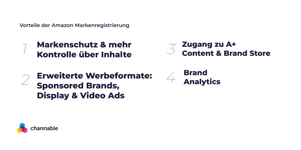 Vorteile der Markenregistrierung bei Amazon