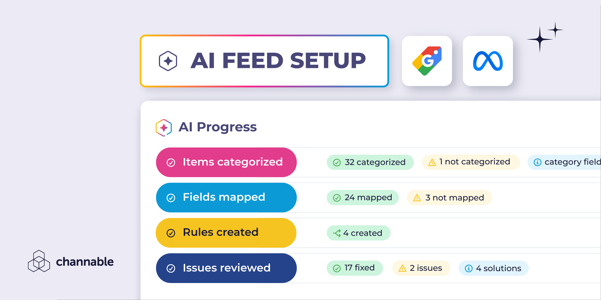 Automate Multichannel Item Setup with AI Feed Setup