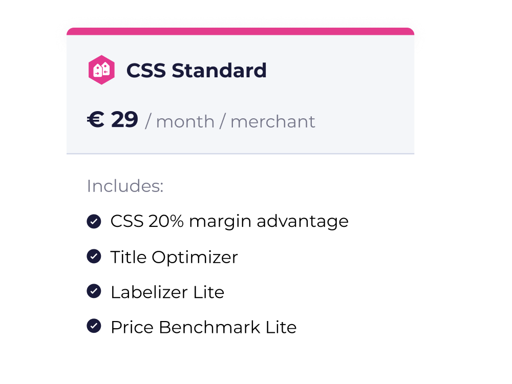 Simple pricing. Get CSS and extra optimization tools.