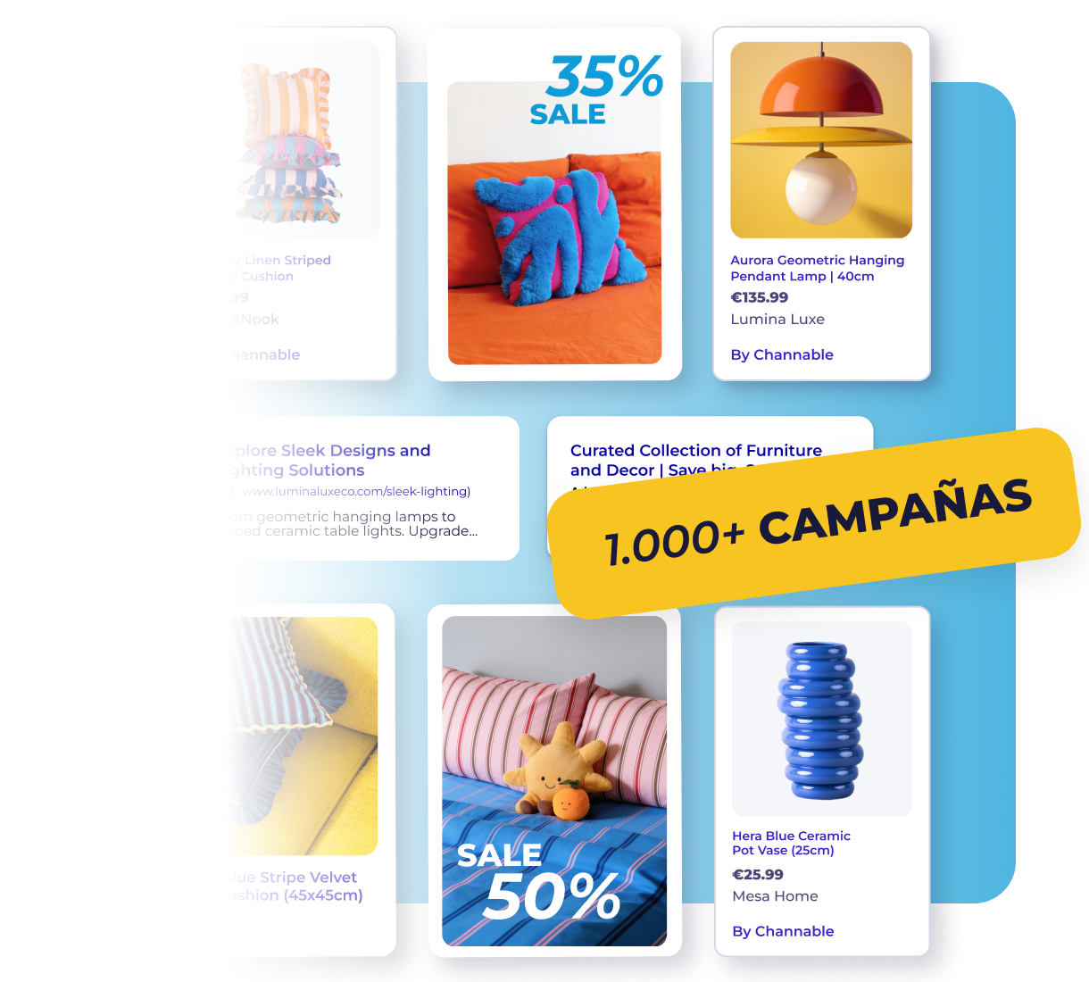 Crea campañas de Google Ads escalables desde tu feed