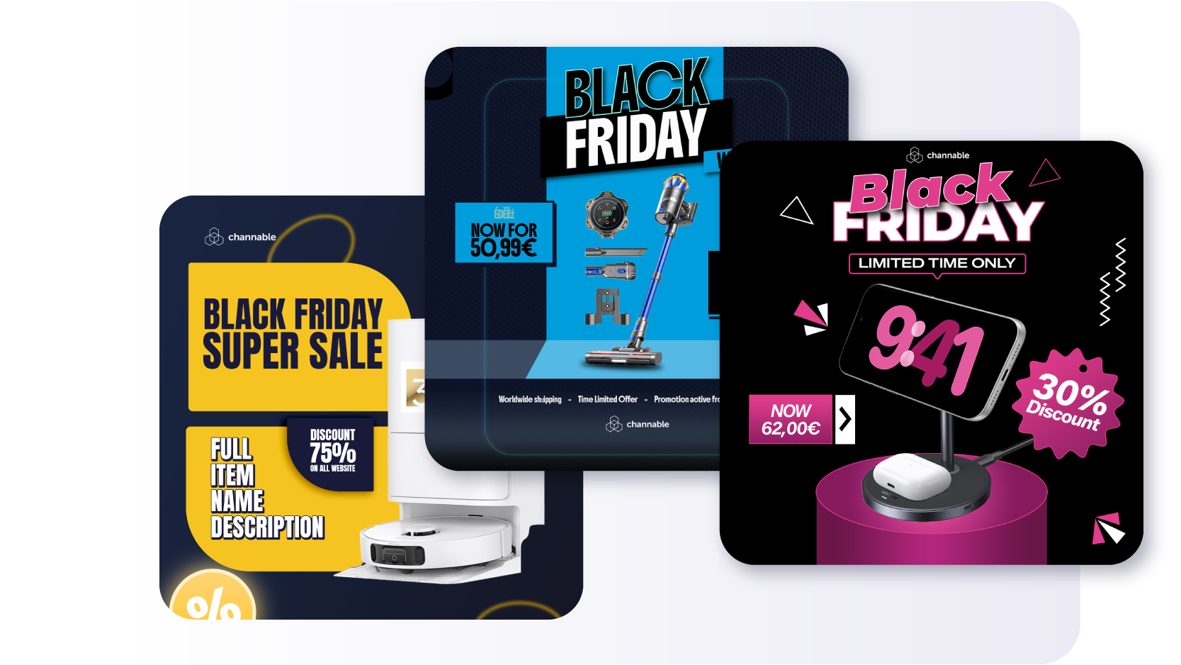 Automate your Black Friday creatives with Channable