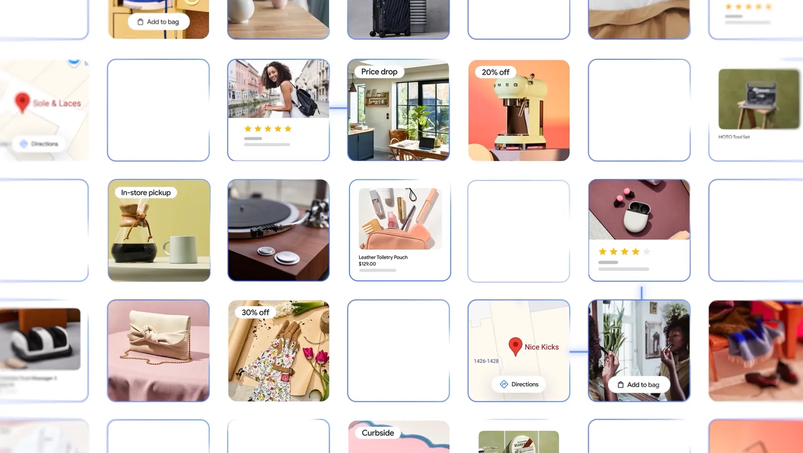 Google's Shopping Graph holds more than 50 billion product listings, refreshed over 2 billion times per hour, each carrying key details