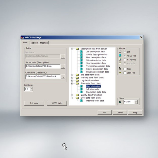 WPCS Wire Processing Komax #1