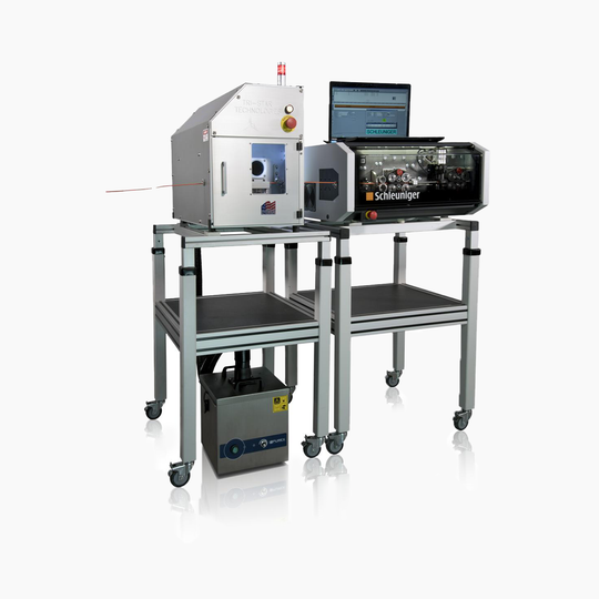 UV Laser Marking System Procesamiento de cables Schleuniger #1