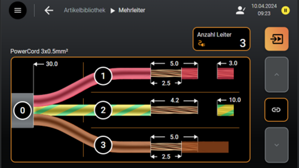Strip Series B300 - Simple Conductor Processing in Only 35 Clicks