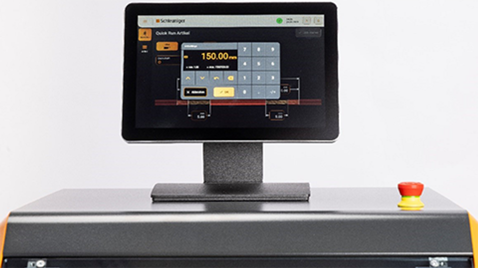 Cut & Strip Family E300 - 10-inch Color Touchscreen with Intuitive interface