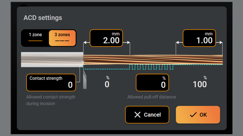 Strip Series B300 - Optional ACD Quality Control