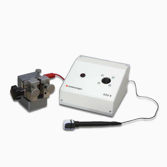 Unité de maintien des électrolytes 6 Micrographies et microscopie Schleuniger #1