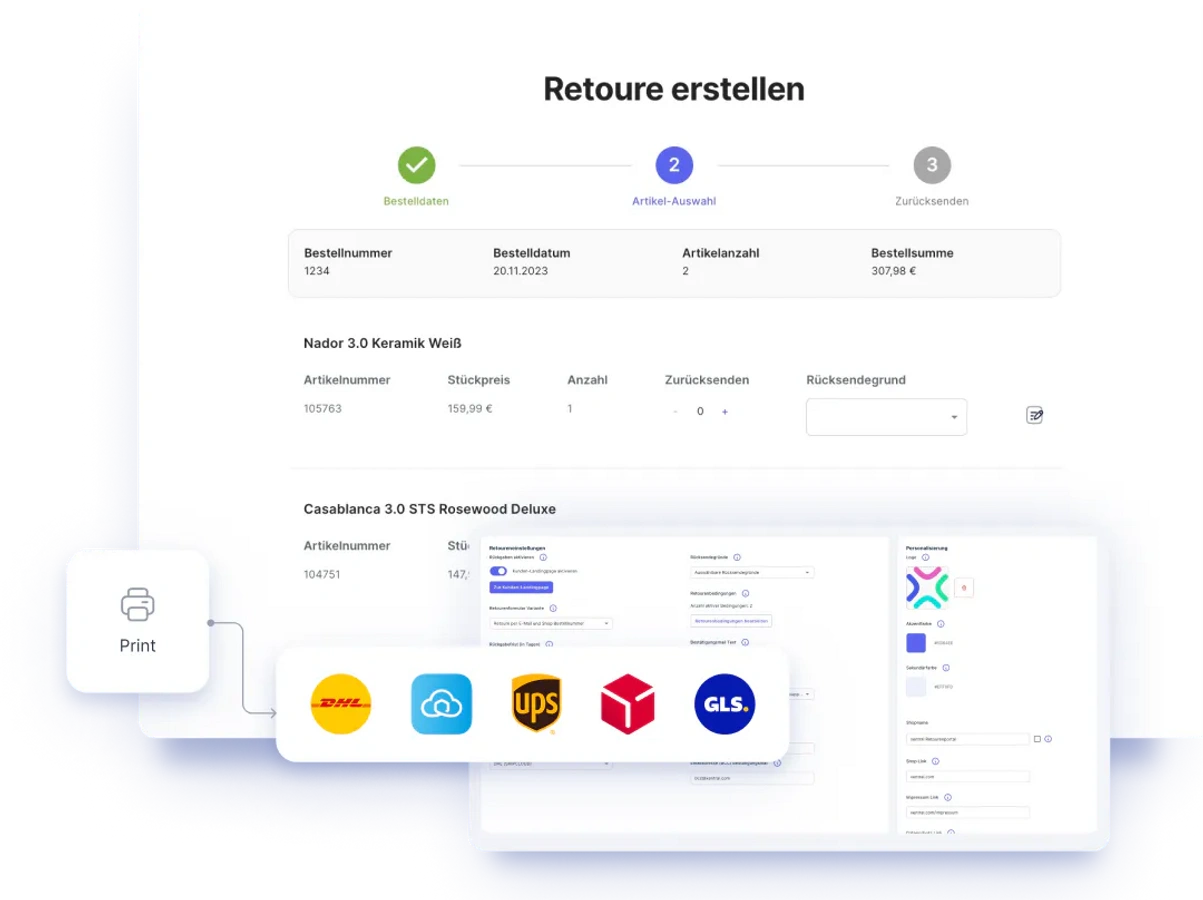 Xentral Retourenportal