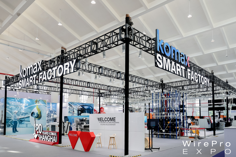 SMART FACTORY by KOMAX, in focus at WirePro Expo Shanghai 