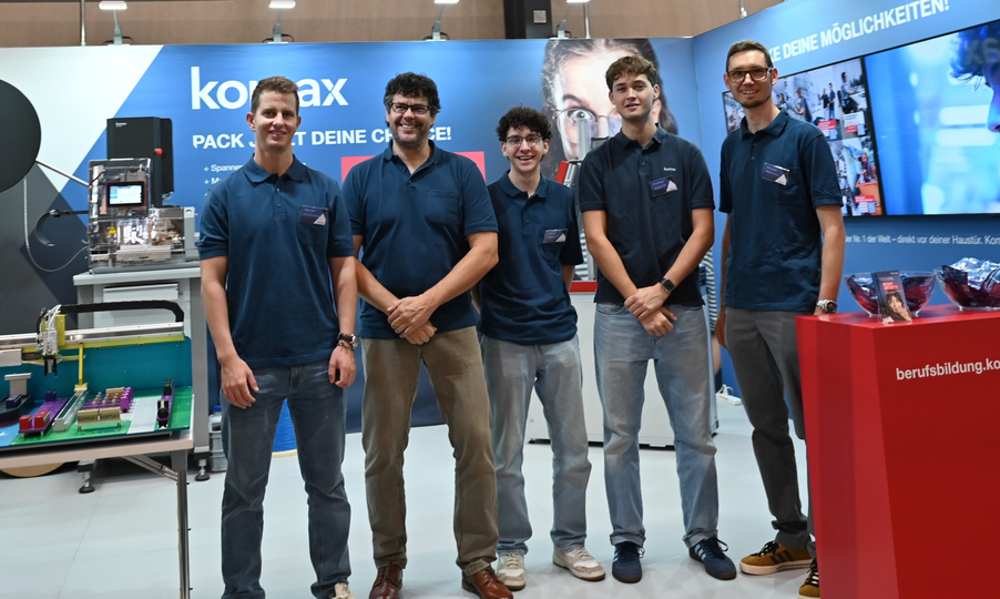 ZEBI: Komax presents apprenticeship project