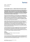 Medienmitteilung Komax