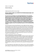 Halbjahresabschluss 2020 der Komax Gruppe