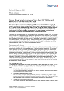 Media Release Komax Group 