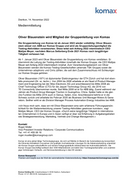 Medienmitteilung Komax