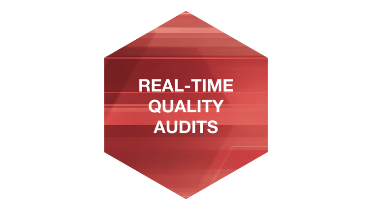 Label Smart Factory Kachel Real-Time Quality Audits