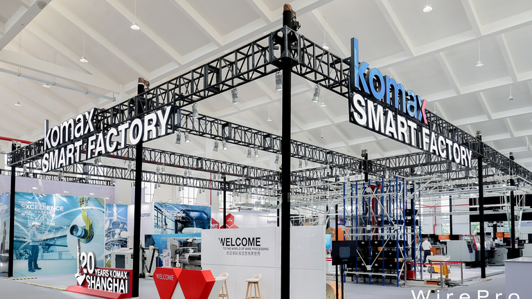 SMART FACTORY by KOMAX, in focus at WirePro Expo Shanghai 