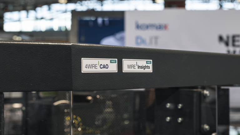 Data-driven and automized wire processing with 4WIRE CAO from DiIT