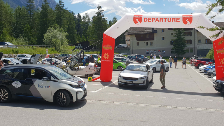 Komax at the largest EV rally in the world