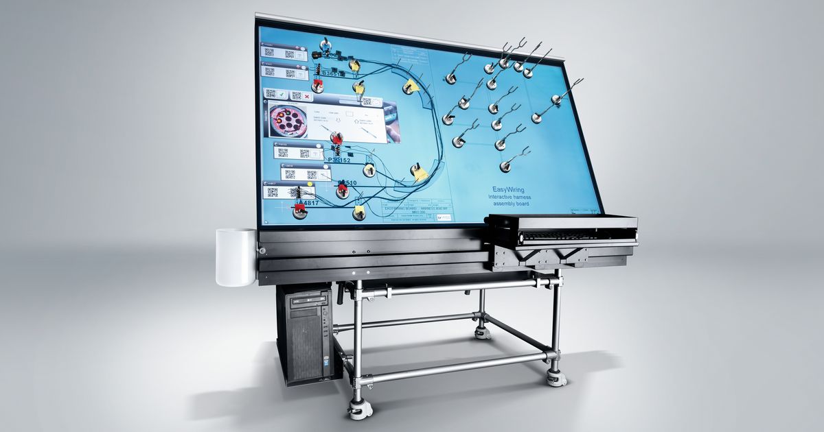 Up to 70 percent faster: EasyWiring Board now features integrated