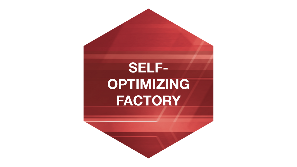 Label Smart Factory Kachel Self Optimizing Factory