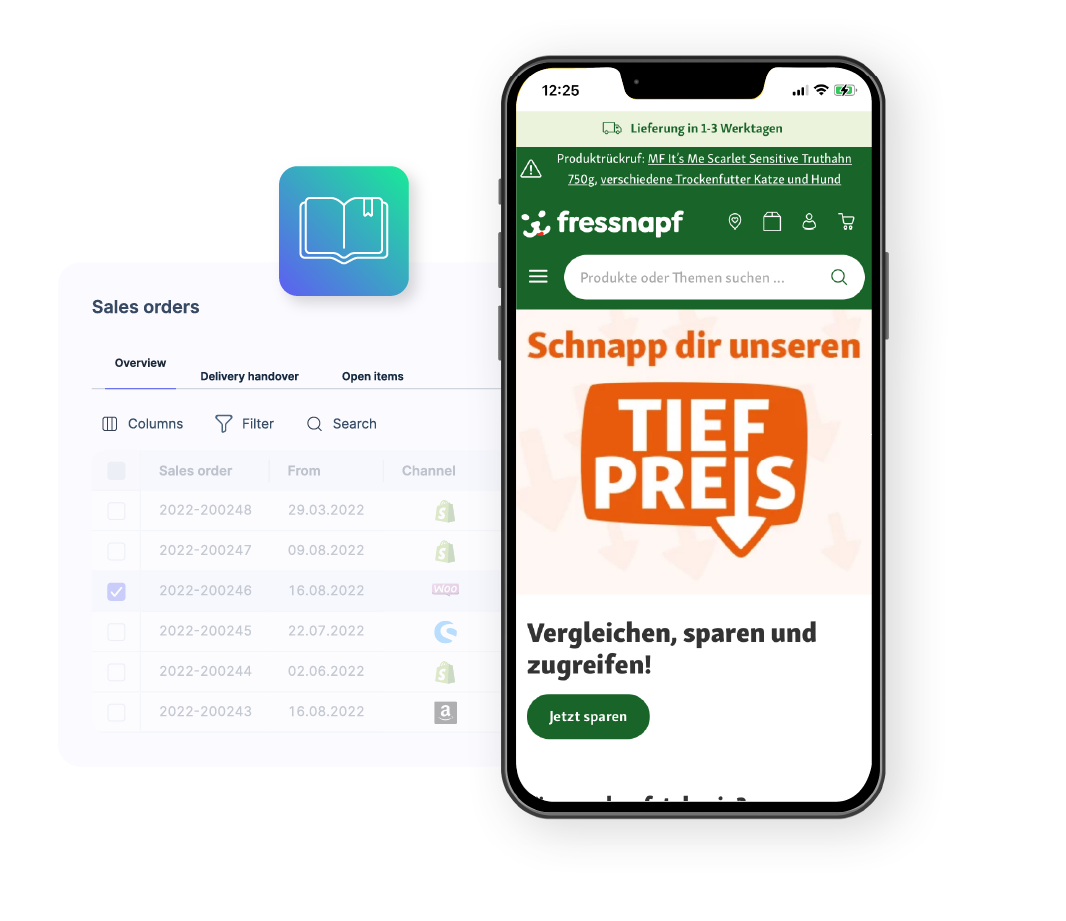 Fressnapf Marktplatz Integration Setup 