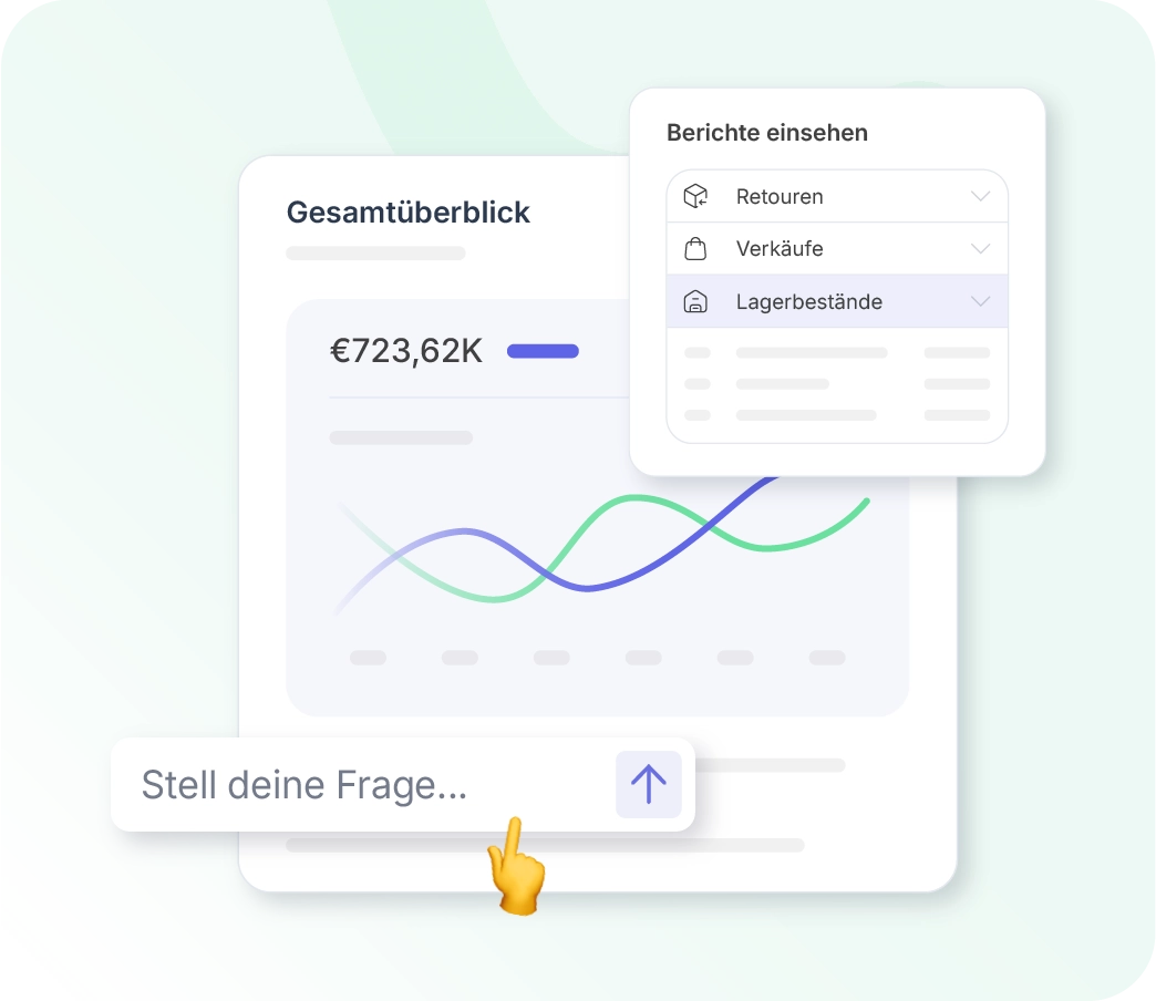 Berichte & Analysen auf einer Datenbasis in Xentral ERP