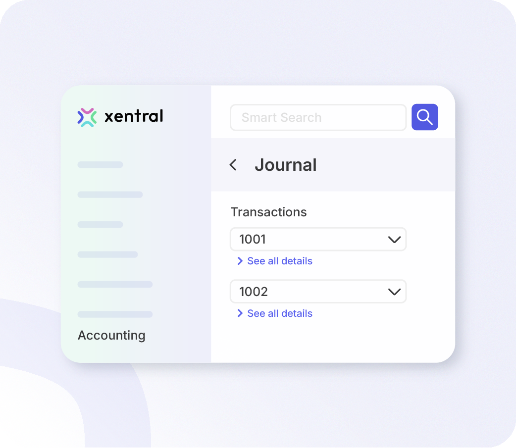 Een betrouwbare bron voor je financiële gegevens in Xentral ERP