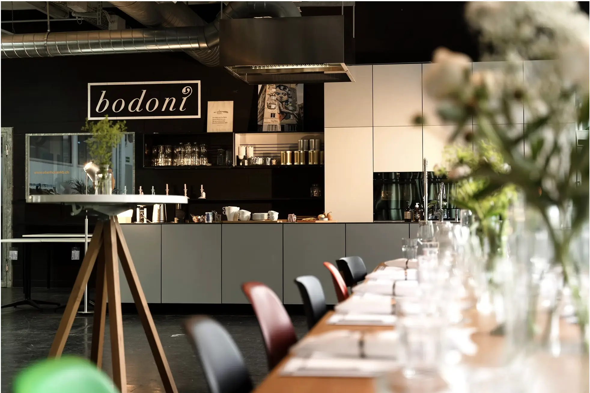 Illustration for Das Bodoni in Luzern: Industrial Flair trifft auf modernes Networking