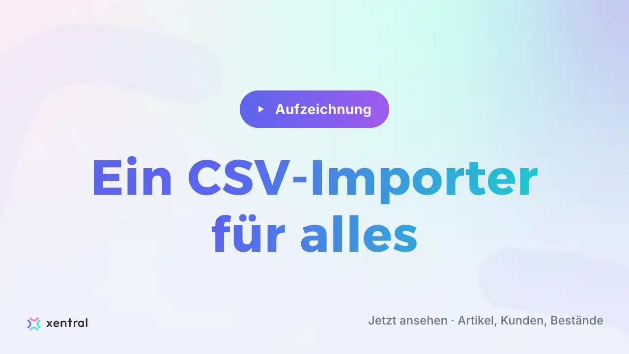 Illustration for Ein CSV Importer für alles 